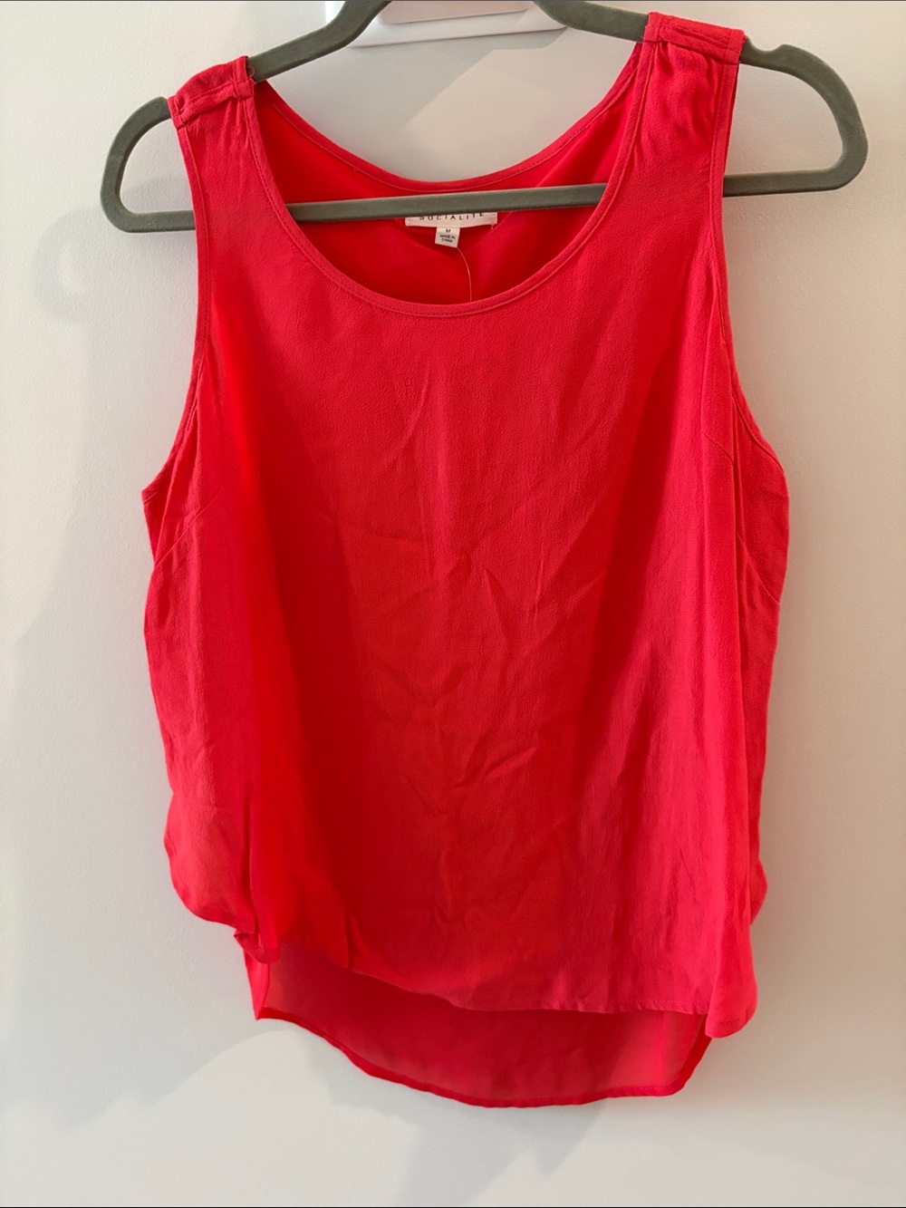 NWT Bright Coral Sleeveless Blouse - Nordstrom Rack